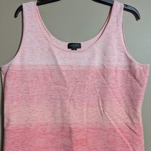 Carlisle Collection XL hombre pink summer tank top - Picture 1 of 6